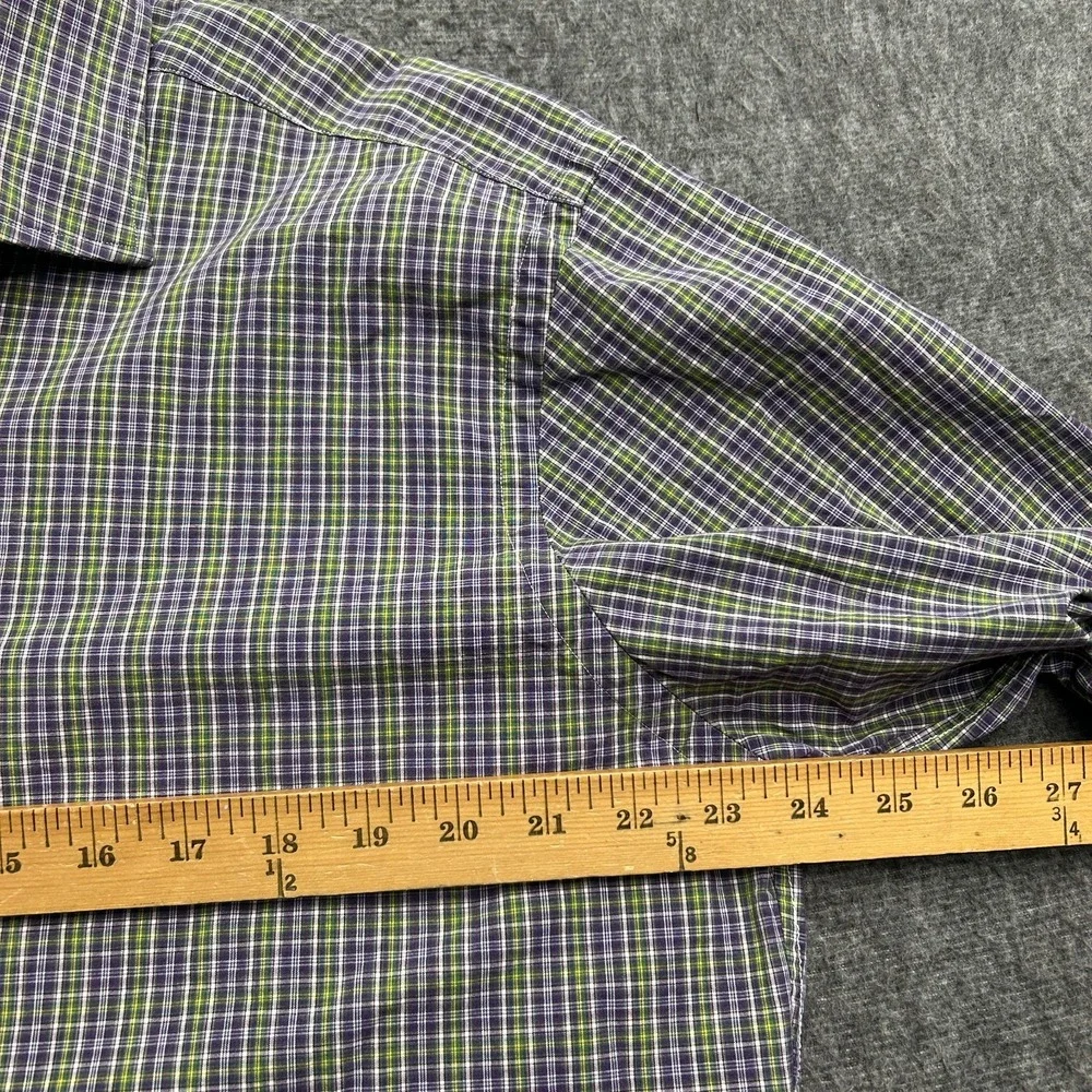 Polo Ralph Lauren Regent Classic Fit Plaid Button Up Shirt Mens Size 2XLT Tall‎